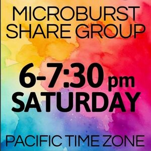 CLOSED‼️ SAT 6-730pm PST MICROBURST